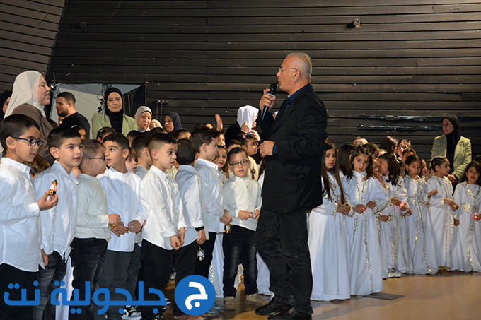 مهرجان ديني يناديني في مدرسة المستقبل في جلجولية